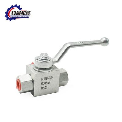 高圧ボールバルブ KHB3K-G1/4 500bar Werkseitige Direkt Versorgung ボール構造